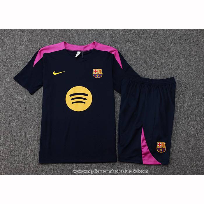 Fato de Treino
 Barcelona 2025-2026 Manga Curta
 Preto
 Purpura - Calcas Curta
